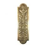 BRASS NEPTUNE FINGER PLATE