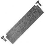 BLACK LETTER PLATE WITH PINS