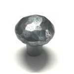 PEWTER LARGE HAMMERED KNOB