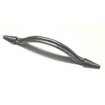 PEWTER MEDIUM FLUTED PULL HANDLE