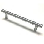 PEWTER HELICAL DOOR PULL HANDLE