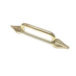 BRASS LEAF DESIGN DOOR PULL HANDLE