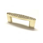 BRASS BEATEN TOP PULL HANDLE