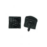 BLACK ANTIQUE DOOR STUD 19 MM