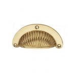 BRASS SUNRISE DRAWER PULL