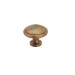 BRONZE 30 MM HAMMERED KNOB