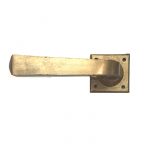 BRONZE SQUARE LEVER ON ROSE