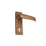 BRONZE SLIM LEVER LOCK HANDLE