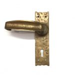 BRONZE COTTAGE STYLE LEVER LOCK HANDLE