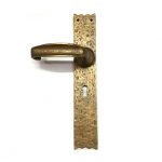 BRONZE LONG COTTAGE STYLE LEVER LATCH HANDLE