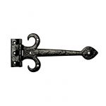 BLACK 12" MUSTACHE HINGE