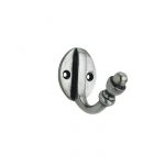 BURNISHED 3" ACORN SINGLE COAT HOOK