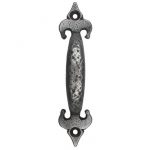 PEWTER 4" FLEUR DE LYS PULL HANDLE