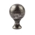 BURNISHED BALL CABINET KNOB
