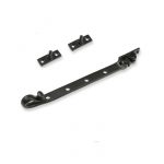 BLACK 10" SHEPHERD CROOK WINDOW STAY