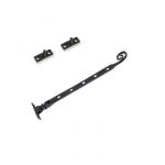 BLACK 12" MONKEY TAIL WINDOW STAY