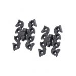 BLACK 3" BUTTERFLY HINGE