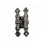 BLACK 3.25" BUTTERFLY HINGE