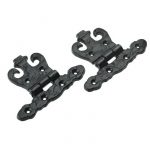 BLACK 4" UNEQUAL HINGE