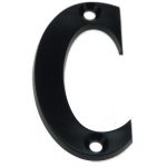 BLACK LETTER "C"
