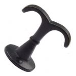 BLACK DOUBLE CEILING HOOK