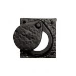 BLACK SQUARE CYLINDER LATCH COVER