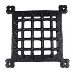 BLACK RAISED DOOR GRILL