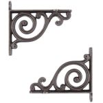ANTIQUE IRON SMALL BATHROOM BRACKET