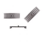 ANTIQUE IRON SMALL VENT WITH MOVABLE LOUVRE