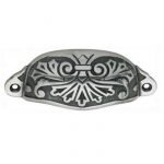 BURNISHED DECORATIVE DRAWER PULL
