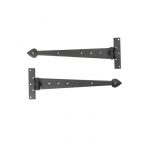 BEESWAX HAND FORGED 15" ARROW HEAD T HINGE