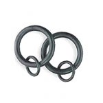 BEESWAX HAND FORGED 2" CURTAIN RING