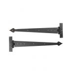 BEESWAX HAND FORGED 24" ARROW HEAD T HINGE