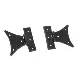 BEESWAX HAND FORGED 3.5" HALF BUTTERFLY HINGE