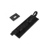 BEESWAX HAND FORGED 6" SHEPHERD CROOK CRANKED DOOR BOLT