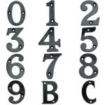 HOUSE NUMBERS AND LETTERS