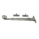 PEWTER 8" MONKEY TAIL WINDOW STAY