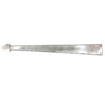 PEWTER HAND FORGED 18" ARROW HEAD HINGE FRONT
