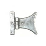 PEWTER HAND FORGED 3.5" HALF BUTTERFLY HINGE
