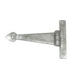 PEWTER HAND FORGED 6" ARROW HEAD T HINGE