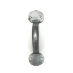 PEWTER HAND FORGED 6" BEAN PULL HANDLE