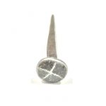 PEWTER HAND FORGED ROSEHEAD NAILS 65 MM
