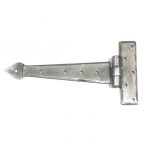PEWTER HAND FORGED 9" ARROW HEAD T HINGE