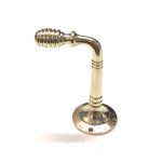 POLISHED BRASS LARGE BEEHIVE HOOK