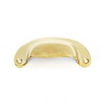 BRASS SLIM DESIGN SMALL DRAWER PULL