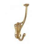POLISHED BRASS DUCK HAT AND COAT HOOK