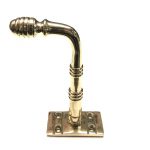 POLISHED BRASS REGENCY BEEHIVE HOOK