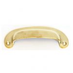 BRASS SLIM DESIGN LARGE DRAWER PULL