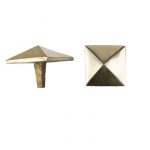POLISHED BRASS STUD 28 MM