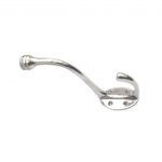 POLISHED CHROME HAT AND COAT HOOK
